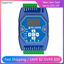 ME31-AAAX2240 RS485 ModBus 이더넷 I/O 네트워크 수집 제어 모듈 레일 설치 2DI + 2AI 4DO 산업용 등급 4