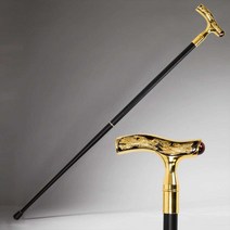 지팡이칼 트래킹 호신용 등산지팡이 트레킹 검지팡이, 어두운 갈색