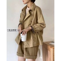 여성 봄 가을 사파리 야상 후드점퍼 빅사이즈 인박카028