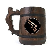 FF Machinist Beer Mug FF XIV Jobs Wooden Stein Custom Engraved Mug Gift for Gamer Groomsmen Gift Gif