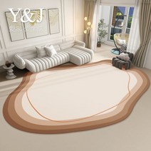 비정형 워셔블 러그 카페트 거실 쇼파 카펫, 120cm*160cm, 현대 4879