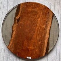 우드슬랩 수지 레진 카페 자작나무 우드슬랩테이블 테이블 우드슬랩식탁 에폭시레진 레진테이블 하천 차 탁자 실목 소형 주택 경사 현대 심플 2021 신형 왕홍화 몇 거실 창문, 레몬 옐로우 현물 작은 원탁 25호