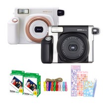 인스탁스 와이드300 즉석카메라+필름40장+선물SET, 블랙+필름40장+선물SET