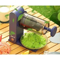 실타래빙수기계 우유빙수만들기 슬러시 제빙기 빙쇄기, 청록색 얼음틀2개 청소솔 USB충전케이블