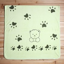 극세사 귀어운 곰돌이 대형 샤워 수건 아쿠아타올 유아비치타올