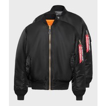 ALPHA INDUSTRIES MA-1 레귤러 Black