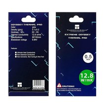 Thermalright 방열 패드 0.5mm 12.8 W/mK 85x45x0.5mm 비전도성 내열성 오디세이 실리콘 방열 패드 PC PS5 PS4 노트북 방열판 GPU/CPU, 85x45mm_2.0mm