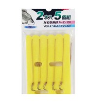 가와세미 이즈케브라 외본채비 붕어전용바늘 민물낚시, 10호-1.5