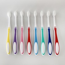 더에르고 치과 칫솔 12개1세트 아기 유아 어린이 키즈 작은 칫솔모 추천, 기린올슬림모남아-12개1세트