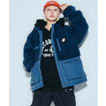 [국내 매장판] VOLCOM 캠퍼 컴포트핏 보아 플리스 자켓블루 264976
