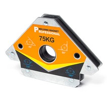 E.T.Shop 초강력 용접 자석 75kg / 마그네틱 용접자석 용접각도자석 철판고정 화살표형 철물용품 목공용품 수공구, 3개