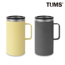 텀스 허니비 스텐머그 550ml, 허니옐로우