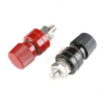 접지터미널 어스단자 바나나잭 구미 전원 패널 8 6MM, 3-블랙단자8mm, 3-블랙단자8mm