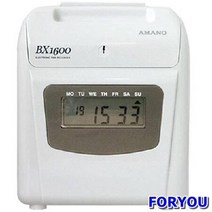 ForU569 아마노 출퇴근기록기 사무기기 사무용품 카드조회기 문구용품