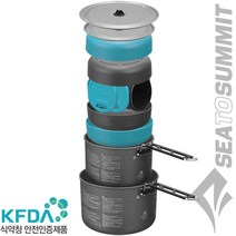 [안전발전소] SEATOSUMMIT 씨투써밋 알파 세트 1.1/2.1/2.2/4.2 코펠, 알파 세트 4.2 코펠, 1개