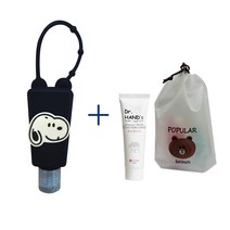 빌리브피앤피 손소독제케이스 + 손소독제 파우치 세트 생일선물 답례품 단체선물 초등학교선물 입학선물, 랜덤2