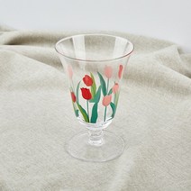 [모던하우스] 블라썸데이 튤립 고블렛잔 290ml_GA0121027, 색상:옵션없음