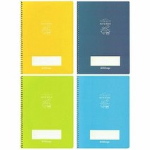 오피스존 2000 프라임 좌철 스프링 노트 유선 연습장, 단품