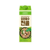[풀무원]요리육수 전골 1000mllx6개, [풀무원]요리육수 전골 1000mllx6개(품절)