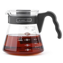 하리오 커피서버 700ml VCS-02B, 혼합 색상, 5개
