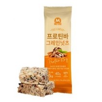 미트리 프로틴바 그레인넛츠, 40g, 24개