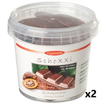 Metax 저단백 초콜렛 초콜릿 코인 건강 간식 180gx2, 180g, 2개