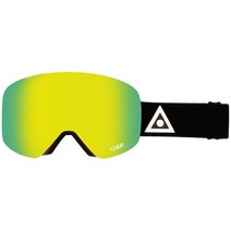 Ashbury 스포츠고글 Hornet Goggles, Black Triangle/Gold Mirror+Yel