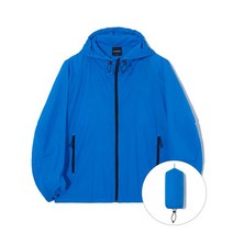 GROOVE RHYME LIGHTWEIGT AIRY WINDBREAKER (BLUE) [LRRMCUA305M]