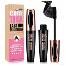 큐아이씨 QIC 4D Silk Fiber Lash Black Mascara 실크 피버 래쉬 엑스프레스 컨트롤 마스카라 2개입, 1개, 상세설명참조