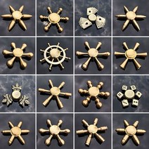 레인보우 골드 실버 무광 유광 메탈 피젯 스피너 베어링 회전, uf104 05