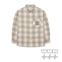 MLB) 체크 셔츠 NY 3AWS00221-50BGS