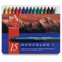 까렌다쉬 유성크레용 NEOCOLOR1 15색세트