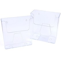 벽에거는 투명케이스 A4사이즈 화일 파일정리대 정리 문서정리대 문서보관함 문서수납, 대형