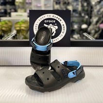 크록스 클래식 올터레인 샌들 블랙 207711 0ZQ