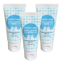 슈퍼케어 세이프핸즈 손소독제 그린시트러스향, 3개, 50ml