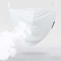 기능성 고급 면마스크 나노 자외선 먼지 차단 세탁 재사용 가능(화이트), 단품
