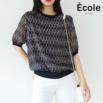 에꼴드파리 판매 BEST 스텔라 쉬폰 벌룬 블라우스 F16WBB001Z