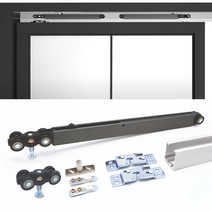 슬라이딩도어 댐퍼 행거레일댐퍼 미닫이 DBT 30kg 50kg 80kg 단방향 양방향, 80kg 양방향(레일별도)