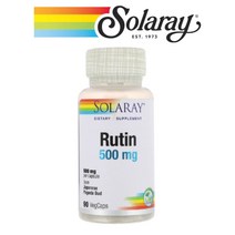 Solaray 루틴 농축액 RUTIN 500mg 90 베지캡슐