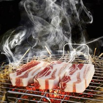 짚불삼겹살 친환경 볏짚 초벌구이 삼겹살, 900g+900g