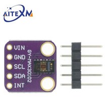 MHET 라이브 MAX30102 심박수 센서 모듈 펄스 감지 혈액 산소 농도 테스트 Arduino 초 저전력, 04 MAX30102 Purple