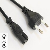 국산 220V 3m 8자코드 AC케이블 전기전원선 게임기 오디오 컴퓨터노트북 PC모니터아답터 어댑터 파워연장선