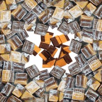 코코아 앤 밀크 카라멜 1kg 대용량 캬라멜 유치원 칭찬 간식 캐러멜