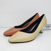 천연가죽 여성 쿠션 펌프스 (6CM) LCWD23U14CC