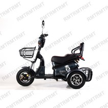 알엠티 KC인증 삼륜 2인승 전동스쿠터 전동오토바이 노인 3륜 부모선물 RMT20AH04 할인행사3일, 화이트, 2A