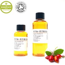 오가닉 100% 퓨어 유기농 로즈힙오일, 1개, 50ml