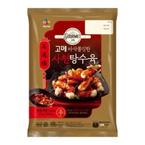 CJ 즉석식품 가족간식 고메 바삭쫄깃한 사천탕수육 밀키트 450g 1세트, 2세트
