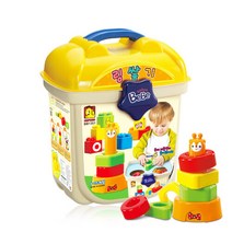 옥스포드 BB1351 링쌓기/ 베이비베베 블록 베베블럭 유아블럭, (옥스포드) BB1351 링쌓기