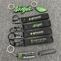 가와사키 닌자 열쇠고리 Ninja 키체인 펜던트 Monster, 5.가와사키/닌자+몬스터 펜던트
