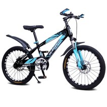 자전거 가벼운 접이식 로드 입문용 출퇴근 사이트 Wolface 16182022 inchchildren39s 산악 디스크 브레이크 댐핑 5-14세 크리스마스 선물, 18인치, 푸른